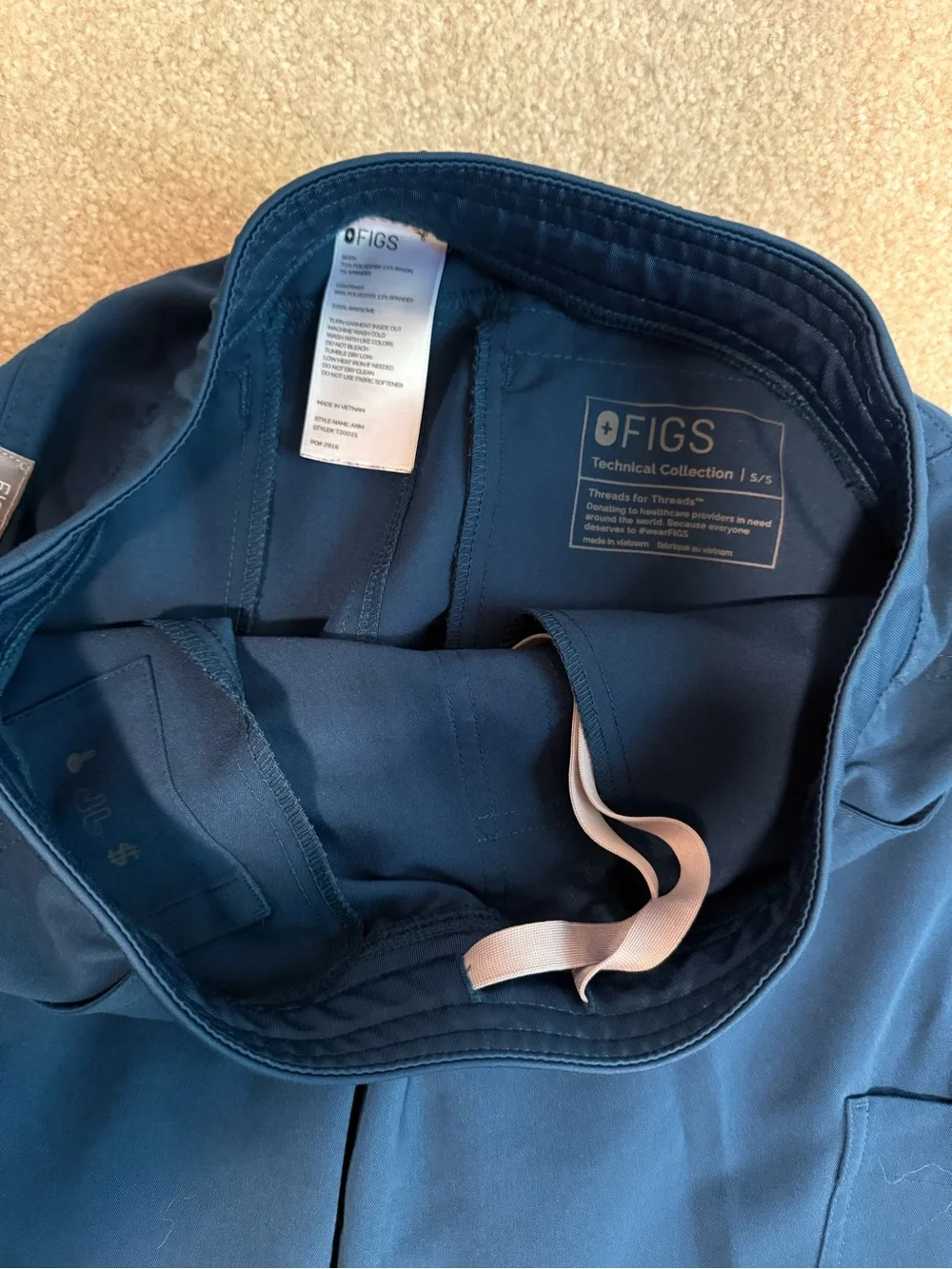 Figs Scrubs Men’s Axim Straight leg bottom